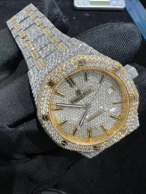 moissanite-audemars-piguet-royal-oak-77450