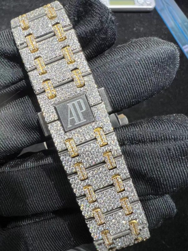 moissanite-audemars-piguet-royal-oak-77450