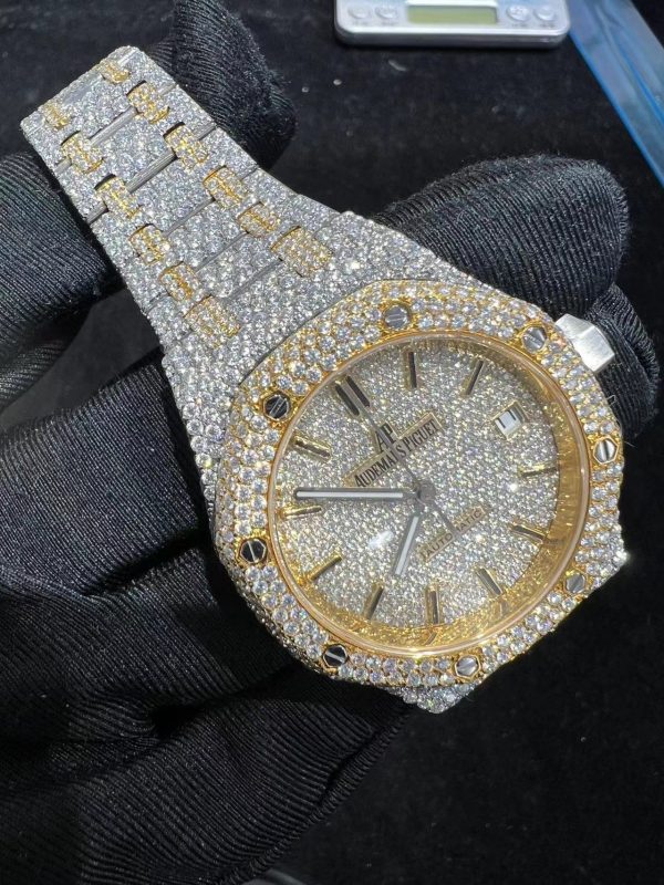 moissanite-audemars-piguet-royal-oak-77450